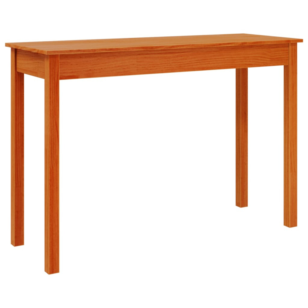 Vidaxl (110 X 40 X 75 Cm) Console Table Hallway Side End Table Tea Accent Table Solid Wood Pine