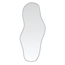 (silver, 100 x 45 cm) vidaXL Wall Mirror Gold 90x40 cm Bathroom Hall Vanity Make up Cosmetic Mirror