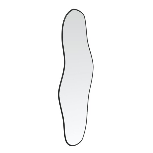 VidaXL vidaXL Wandspiegel Schwarz 100x45 cm 2