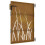 VidaXL vidaXL Gartentor 85x150 cm Cortenstahl Gras-Design 6
