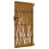 VidaXL vidaXL Gartentor 85x200 cm Cortenstahl Gras-Design 6
