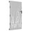 VidaXL vidaXL Gartentor 85x200 cm Cortenstahl Gras-Design 3