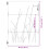 VidaXL vidaXL Gartentor 85x125 cm Cortenstahl Gras-Design 10