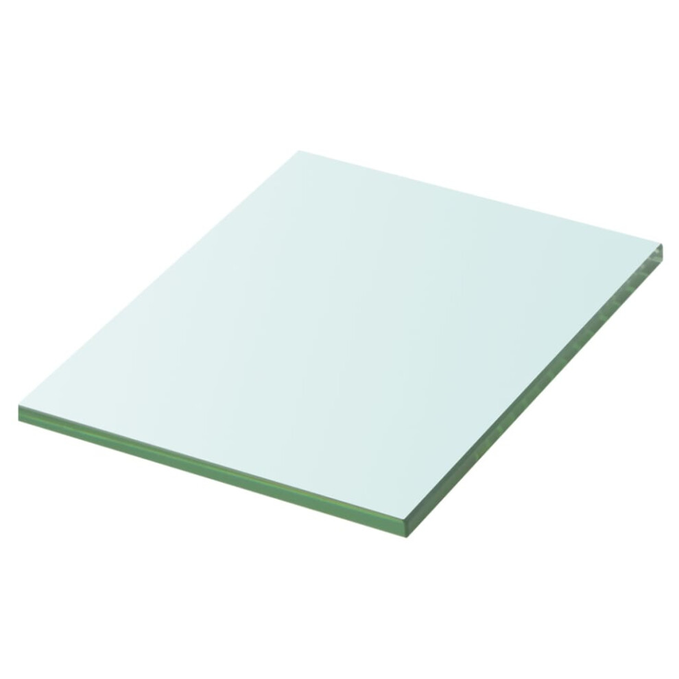 Vidaxl (20 X 15 Cm/ 1 Pcs) 1/2X Shelves Panel Glass Clear Sheet Shelf Panel Ledge Multi Sizes