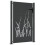 VidaXL vidaXL Gartentor Anthrazit 100x125 cm Stahl Gras-Design 1