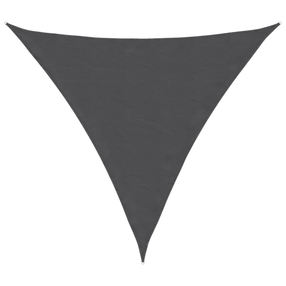 (anthracite, 2 x 2 x 2 m) vidaXL Sunshade Sail Oxford Fabric Triangular Shade Sail Sunscreen Canopy