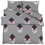 VidaXL vidaXL Bettwäsche-Set Grau 140x200 cm Baumwolle 2