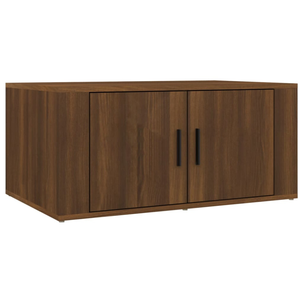 Vidaxl (Brown Oak) Coffee Table Engineered Wood Home Side Accent End Table Multi Colours