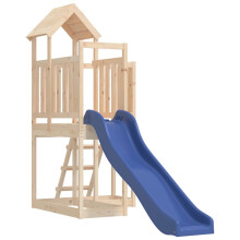 (solid pinewood) vidaXL Outdoor Playset Wooden Playground Set Garden Playhouse Solid Wood Pine