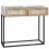 VidaXL (white) vidaXL Console Table Engineered Wood and Iron Hall End Table Multi Colours 5