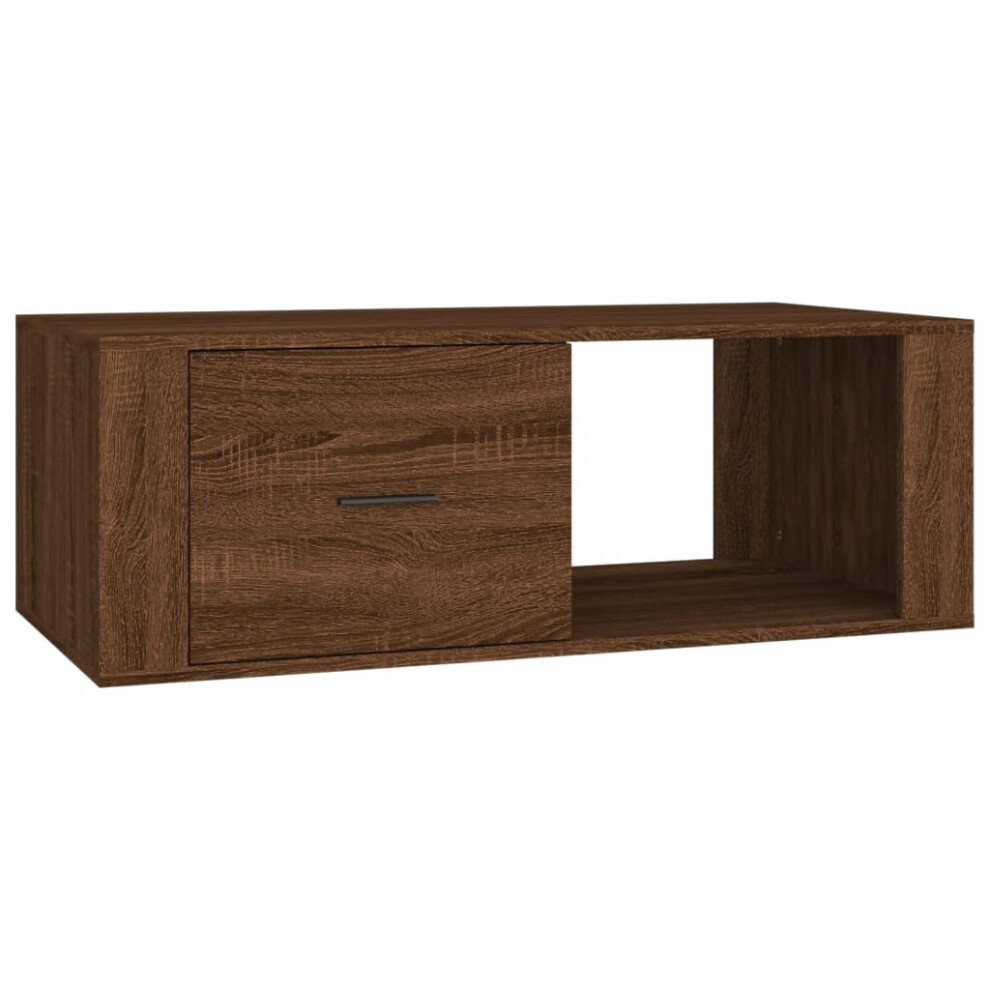 Vidaxl (Brown Oak) Coffee Table Engineered Wood Side Accent End Tea Table Multi Colours