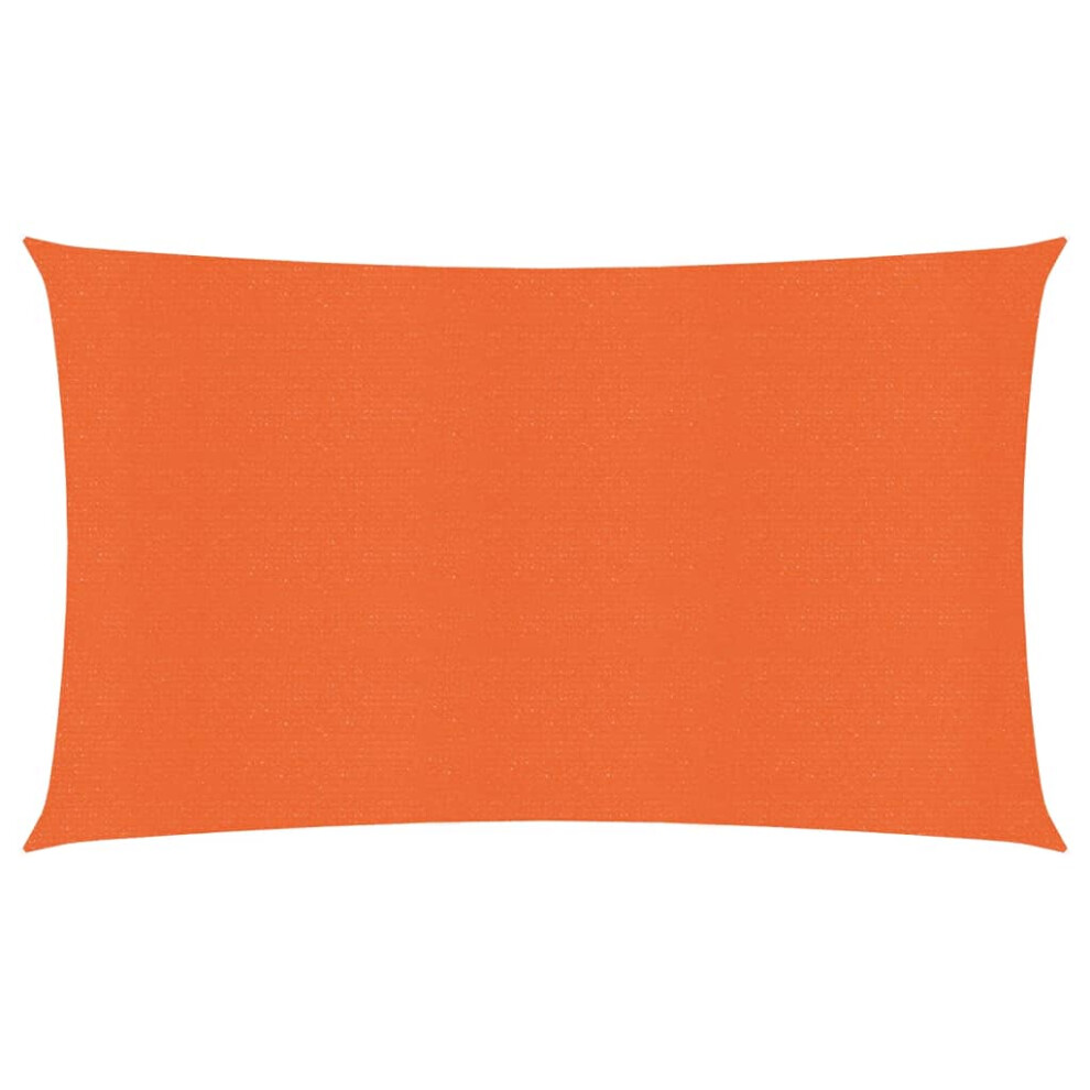 Vidaxl (Orange, 3 X 6 M) Sunshade Sail Canopy Screen Balcony Awning Canopy Hdpe Rectangular