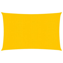 (yellow, 3.5 x 5 m) vidaXL Sunshade Sail Canopy Screen Balcony Awning Canopy HDPE Rectangular
