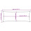 VidaXL vidaXL Sonnensegel Sandfarbe 4,5x2 m 100% Polyester Oxford 10