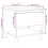 VidaXL (high gloss white, 2 pcs) vidaXL 1/2x Bedside Table Engineered Wood Bed Cabinet End Table Multi Colours 9