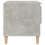 VidaXL (concrete grey, 2 pcs) vidaXL 1/2x Bedside Table Engineered Wood Bed Cabinet End Table Multi Colours 6