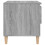 VidaXL (grey sonoma, 1 pcs) vidaXL 1/2x Bedside Table Engineered Wood Bed Cabinet End Table Multi Colours 6