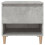 VidaXL (concrete grey, 2 pcs) vidaXL 1/2x Bedside Table Engineered Wood Bed Cabinet End Table Multi Colours 5