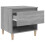 VidaXL (grey sonoma, 1 pcs) vidaXL 1/2x Bedside Table Engineered Wood Bed Cabinet End Table Multi Colours 7