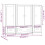 VidaXL (white) vidaXL Highboards Storage Cabinet Side Cabinets Cupboard 3 pcs Engineered Wood 4