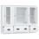 VidaXL (white) vidaXL Highboards Storage Cabinet Side Cabinets Cupboard 3 pcs Engineered Wood 6