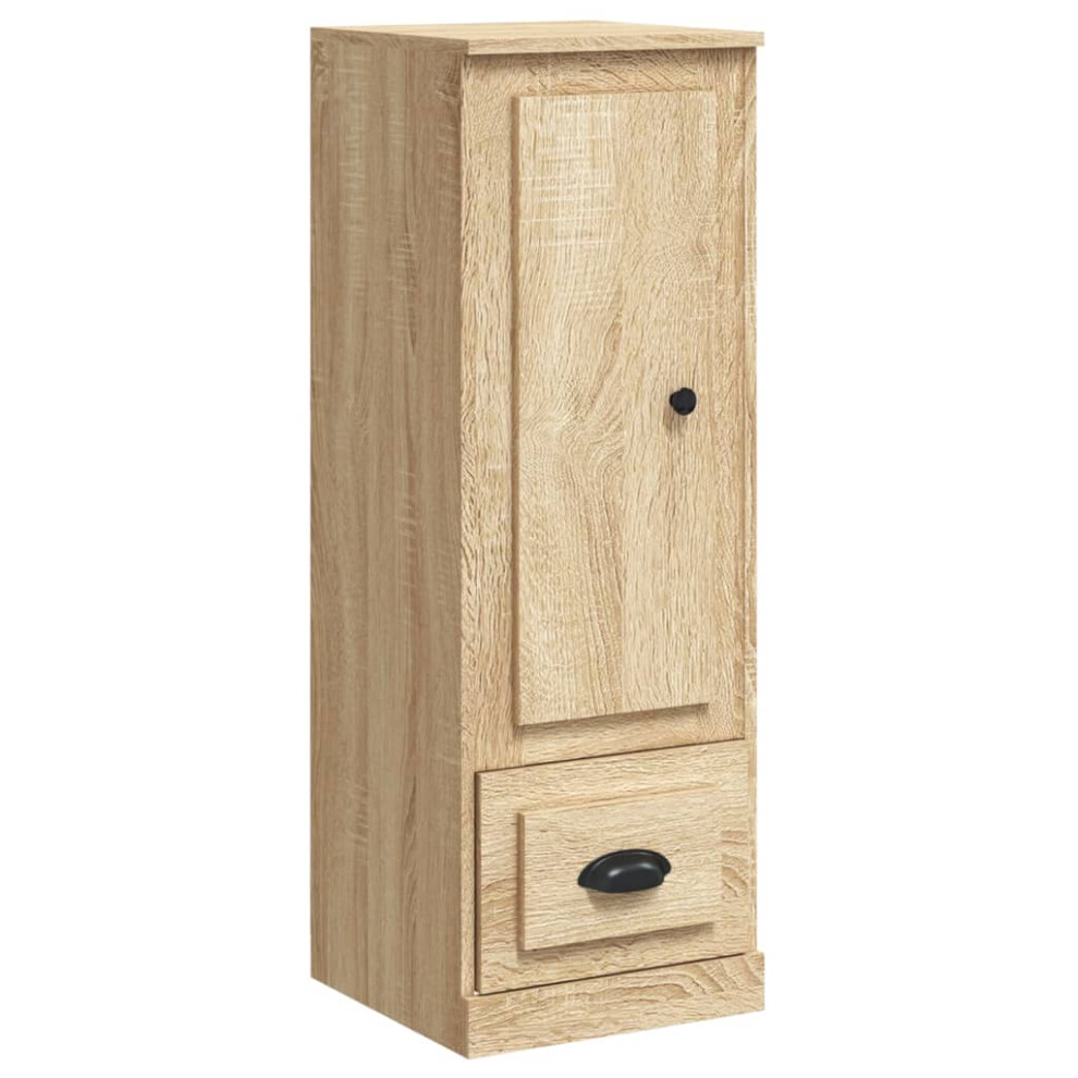 Vidaxl (Sonoma Oak) Highboard Sideboard Cabinet Cupboard Buffet Cabinet Engineered Wood