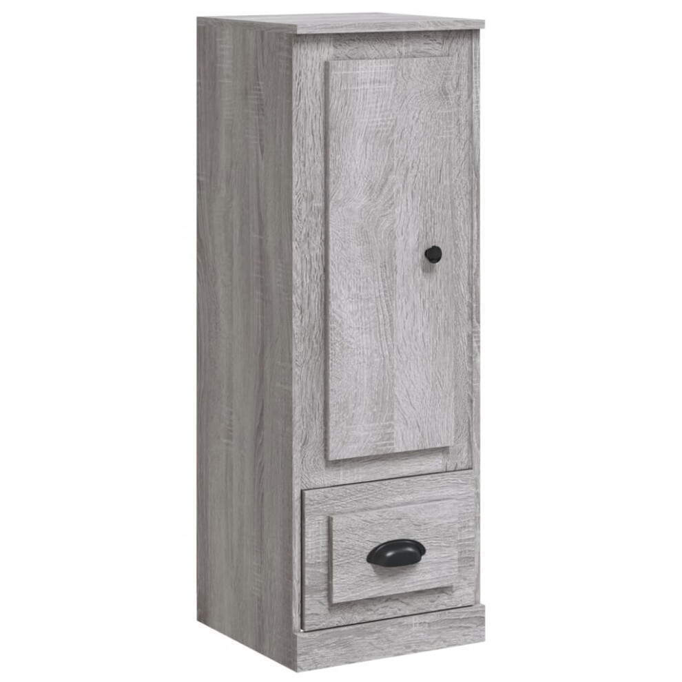 (grey sonoma) vidaXL Highboard Sideboard Cabinet Cupboard Buffet Cabinet Engineered Wood