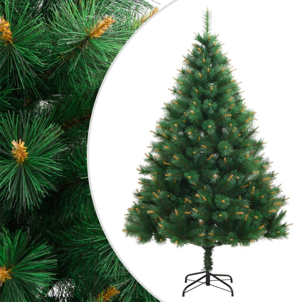 (150 cm) vidaXL Artificial Hinged Christmas Tree Xmas Tree with Stand Christmas Decor