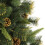 VidaXL (180 cm) vidaXL Artificial Hinged Christmas Tree Decor Pre Lit Xmas Tree with Cones 5