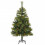 VidaXL (150 cm) vidaXL Artificial Hinged Christmas Tree Decor Pre Lit Xmas Tree with Cones 2