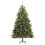 VidaXL (240 cm) vidaXL Artificial Hinged Christmas Tree Decor Pre Lit Xmas Tree with Cones 2