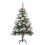 VidaXL (150 cm) vidaXL Artificial Hinged Christmas Tree Pre Lit Xmas Tree with Cones & Berries 2
