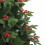 VidaXL (210 cm) vidaXL Artificial Hinged Christmas Tree Pre Lit Xmas Tree with Cones & Berries 5