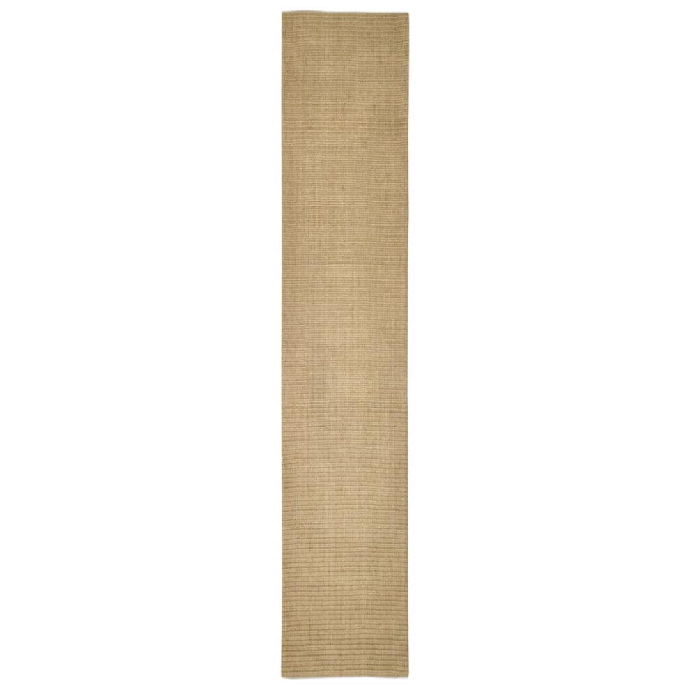 (66 x 350 cm) vidaXL Sisal Rug Scratching Mat Sisal Carpet Area Rug for Scratching Post