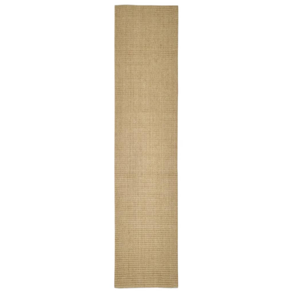 (66 x 300 cm) vidaXL Sisal Rug Scratching Mat Sisal Carpet Area Rug for Scratching Post