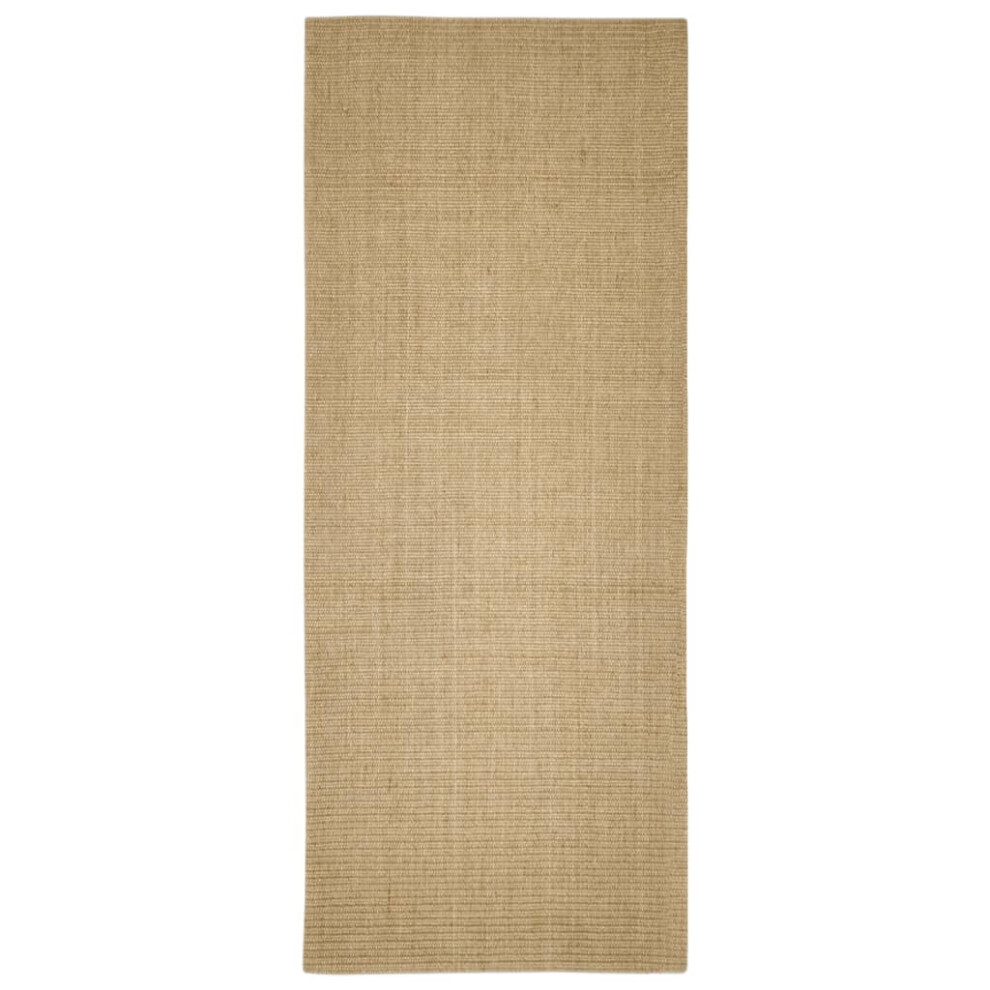 Vidaxl (100 X 250 Cm) Sisal Rug Scratching Mat Sisal Carpet Area Rug For Scratching Post