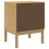 VidaXL (wax brown) vidaXL Bedside Cabinet Nightstand Side Table Bed Side Cabinet Solid Wood Pine 7