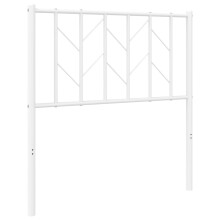 (white, 80 cm) vidaXL Metal Headboard Bedroom Home Bed Header Bed Headboard Black 200 cm