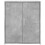 VidaXL (concrete grey) vidaXL Sideboard Cupboard Side Cabinet Highboard Concrete Grey Engineered Wood 5