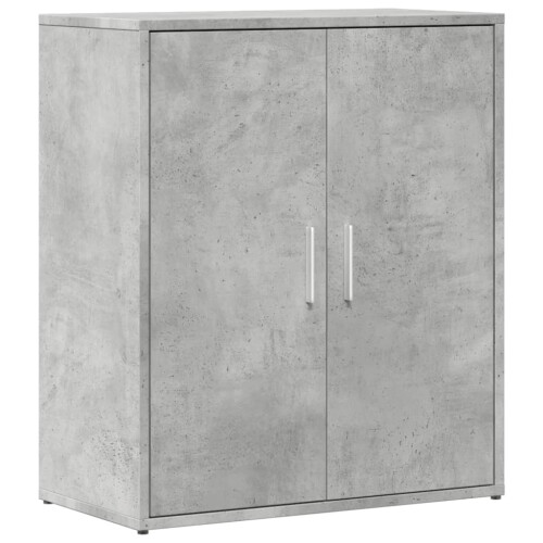 VidaXL (concrete grey) vidaXL Sideboard Cupboard Side Cabinet Highboard Concrete Grey Engineered Wood