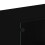 VidaXL (black) vidaXL Bookcase with Doors Bookshelf Storage Rack Cabinet Engineered Wood 10
