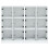 VidaXL (white) vidaXL Bookcase with Doors Bookshelf Storage Rack Cabinet Engineered Wood 7