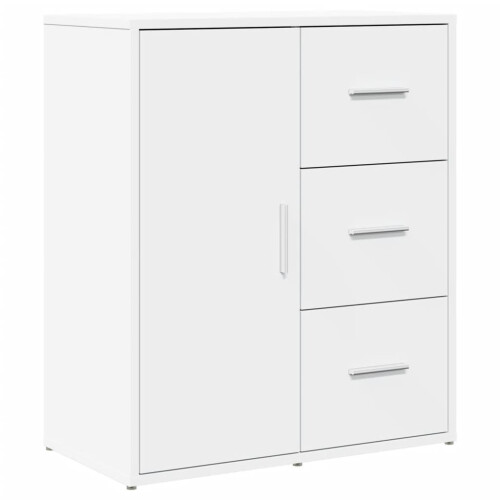 VidaXL (white) vidaXL Sideboard Cupboard Highboard Side Cabinet Smoked Oak Engineered Wood 1