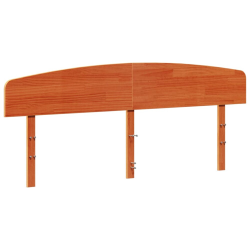 VidaXL (brown, 180 cm) vidaXL Headboard Home Decor Bedroom Bed Header Bed Headboard Solid Wood Pine 1