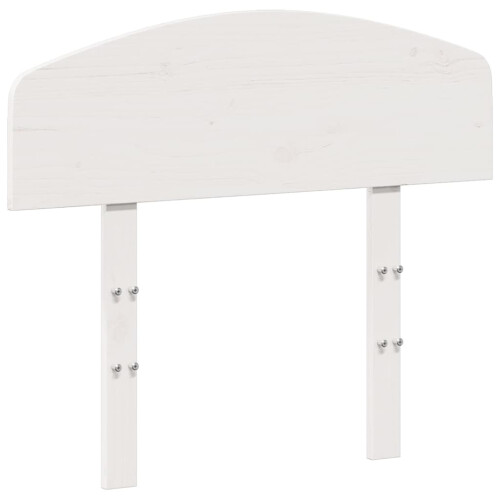 VidaXL (white, 75 cm) vidaXL Headboard Home Decor Bedroom Bed Header Bed Headboard Solid Wood Pine