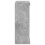 VidaXL (concrete grey) vidaXL Sideboard with LED Lights Cupboard Highboard Side Cabinet Concrete Grey 7