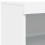 VidaXL (white) vidaXL Sideboard with LED Lights Cupboard Highboard Side Cabinet Concrete Grey 9