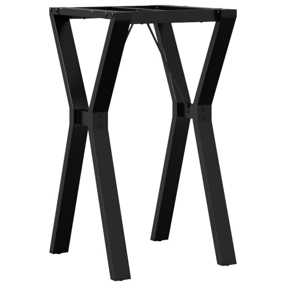 vidaXL Dining Table Legs Y-Frame Desk Legs Metal Furniture Legs Cast Iron