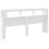 VidaXL (white) vidaXL LED Headboard Bed Header Bedroom Storage Bed Headboard Engineered Wood 6