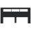 VidaXL (black) vidaXL LED Headboard Bed Header Bedroom Storage Bed Headboard Engineered Wood 5
